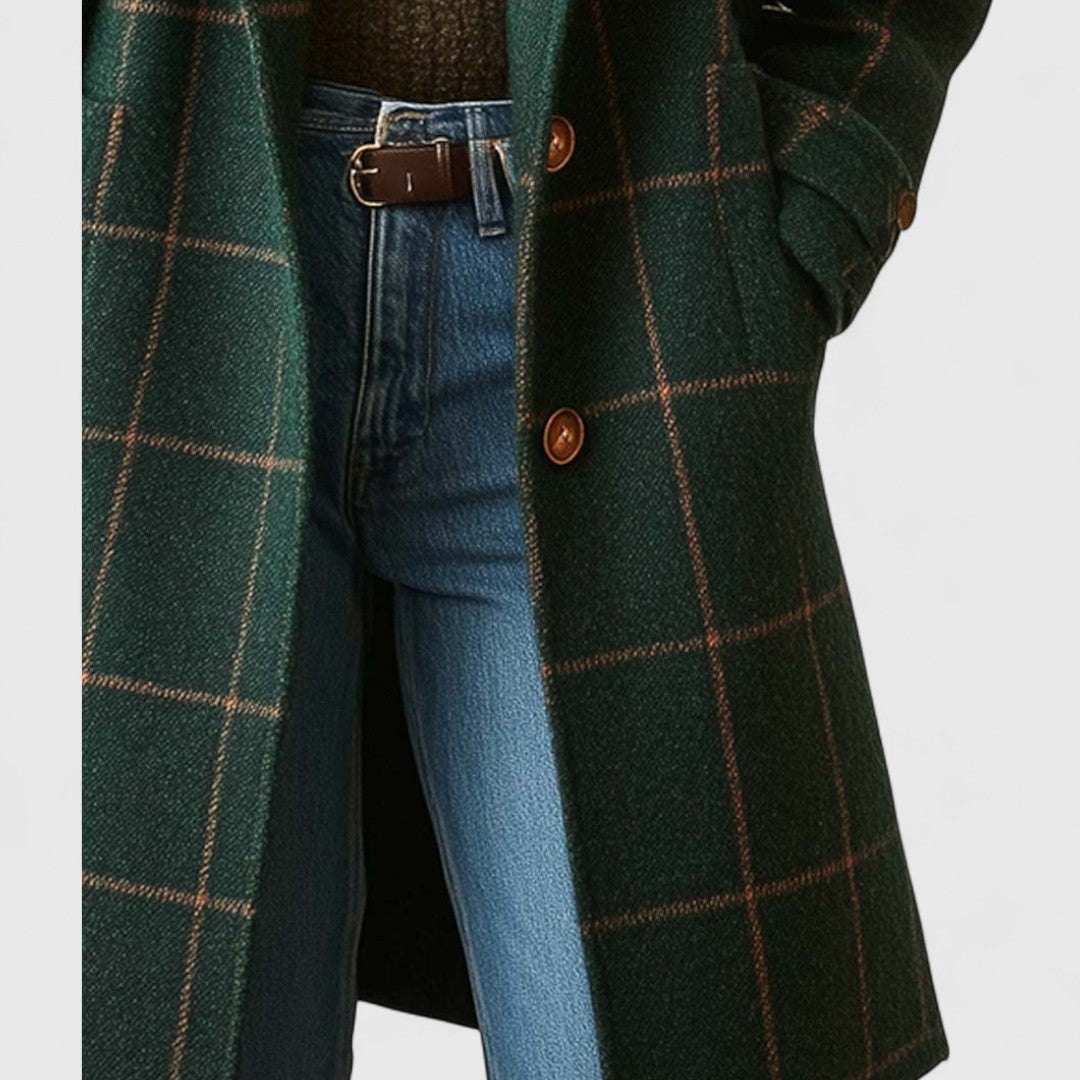 Fiona™ | Classic Check Coat